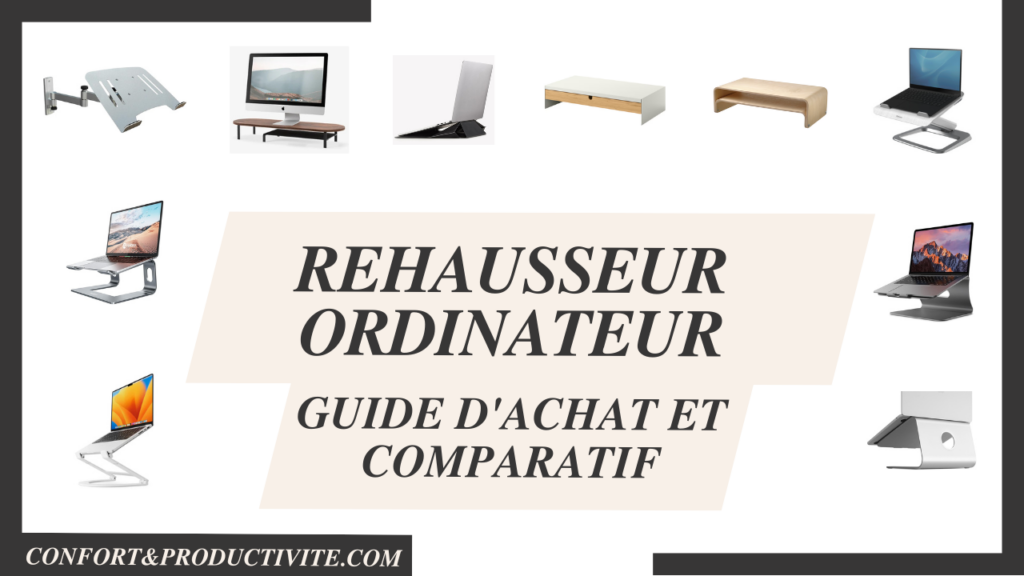 rehausseur d'ordinateur comparatif image principale