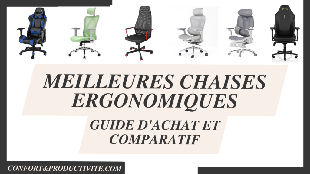 meilleures chaises de bureau ergonomiques image principale