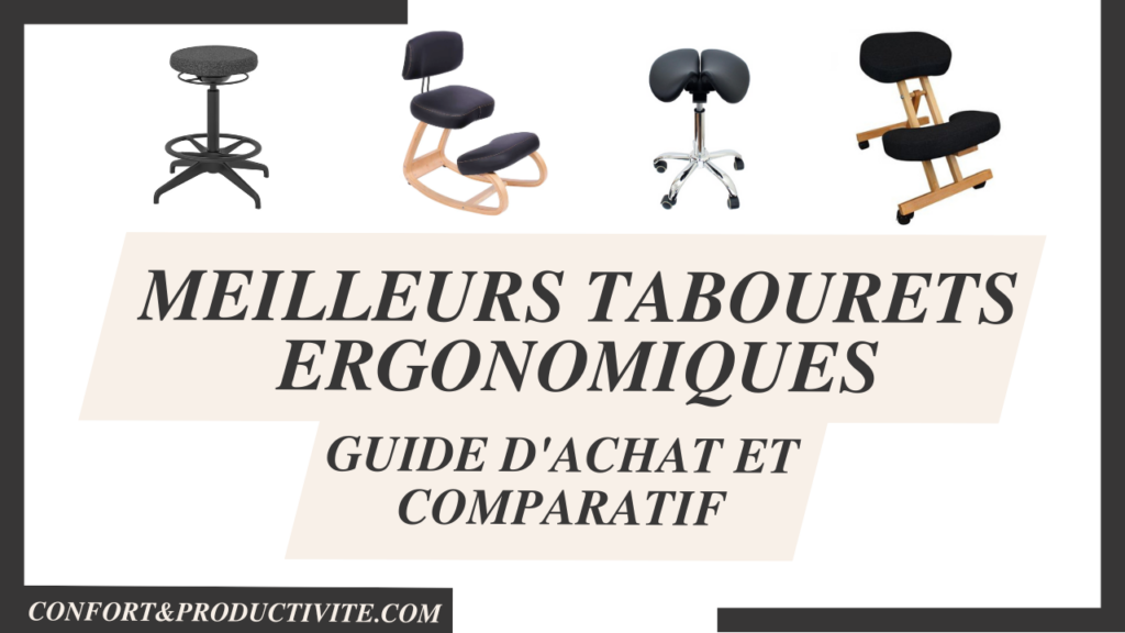 meilleurs tabourets de bureau ergonomique image principale