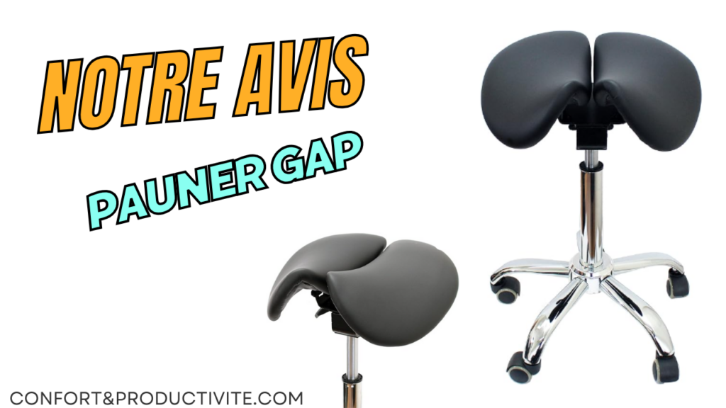 tabouret pauner gap selle a double partie image principale