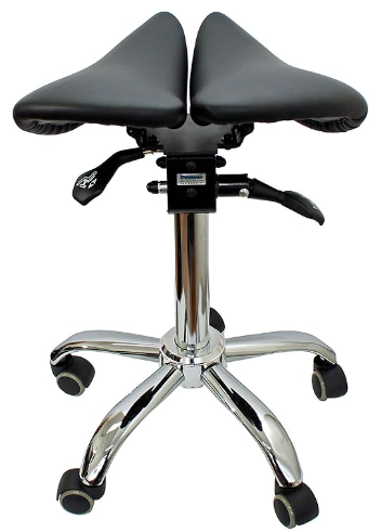 tabouret pauner gap selle a double partie vue dos