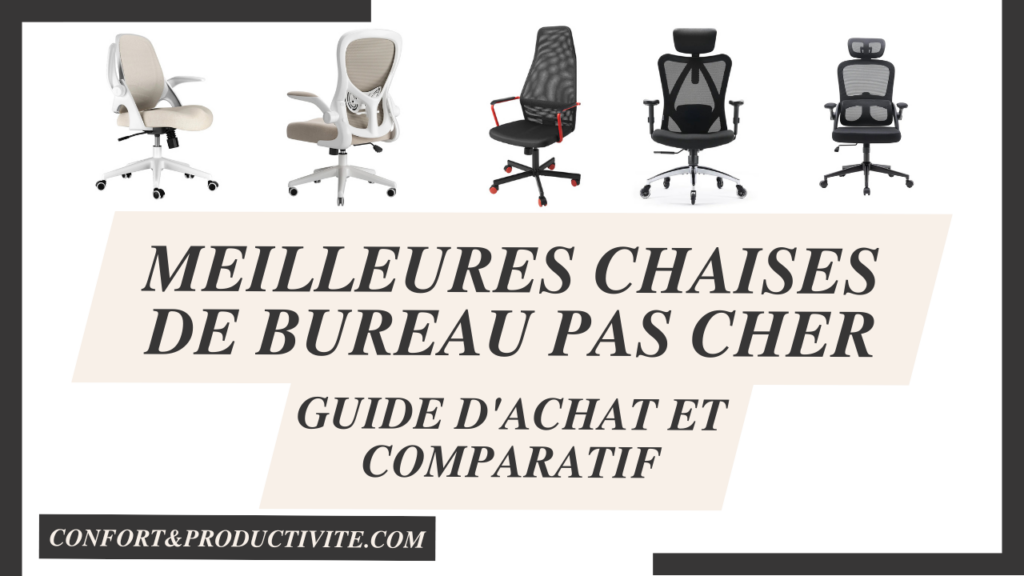 chaises de bureau pas cher image principale