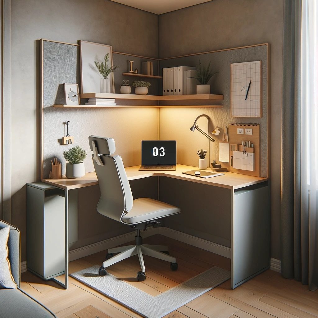 bureau design angle meilleure option