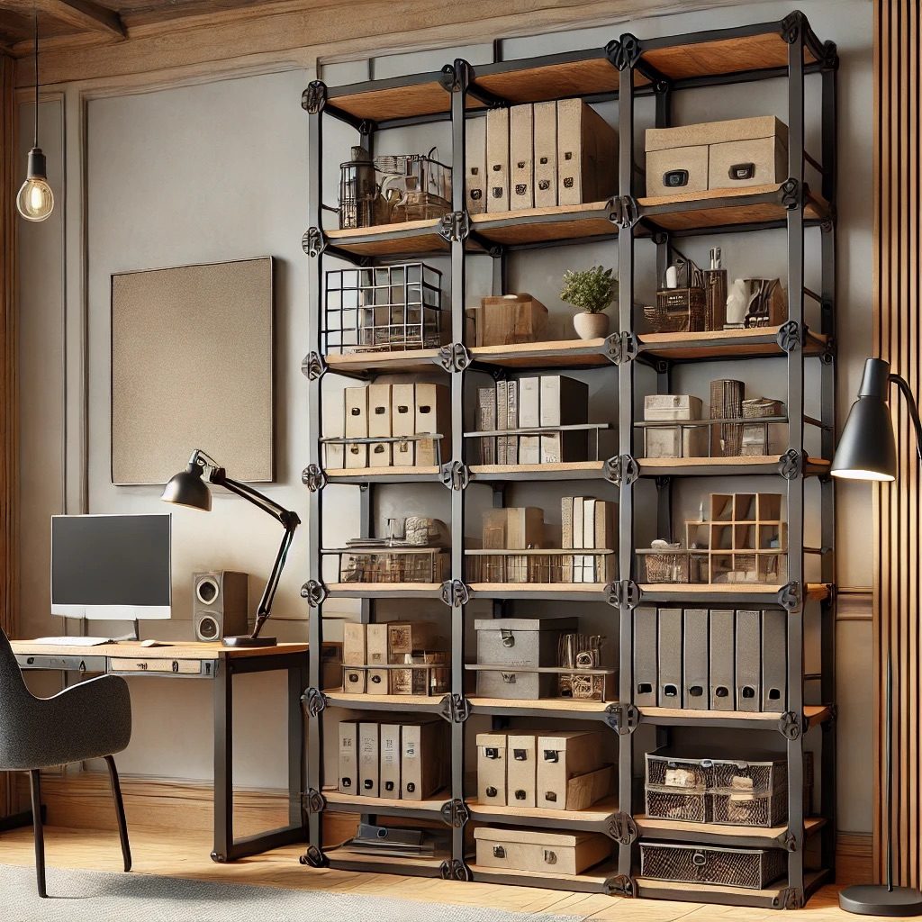 etagere pour bureau etagere songmics