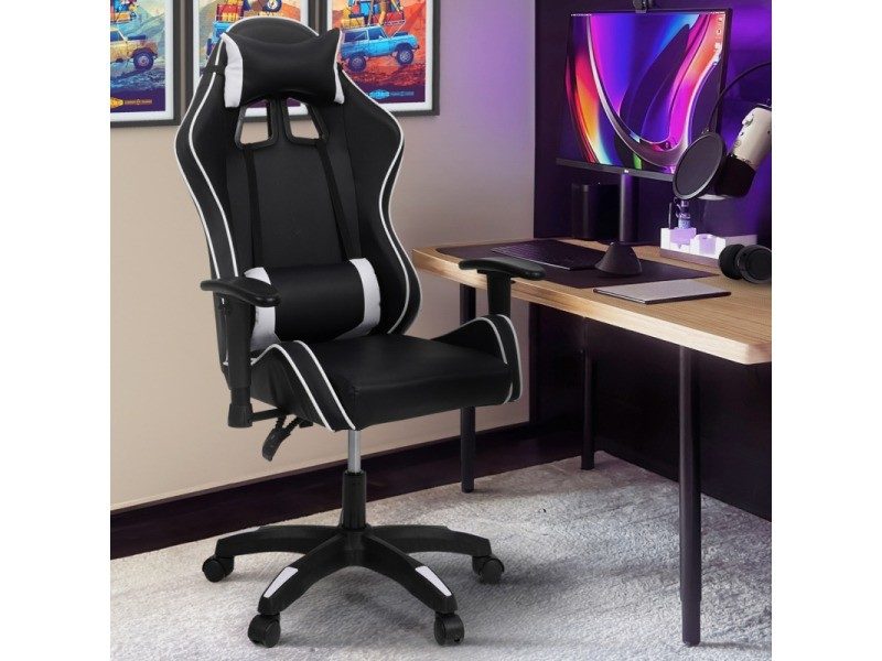 fauteuil gamer conforama fauteuil carter noir et blanc