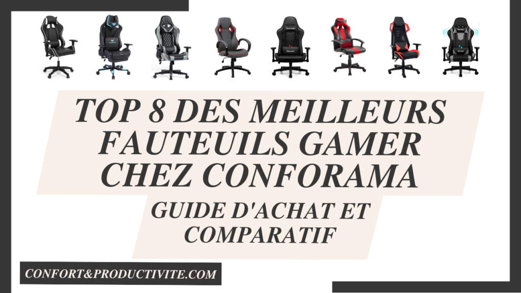 fauteuil gamer conforama image principale