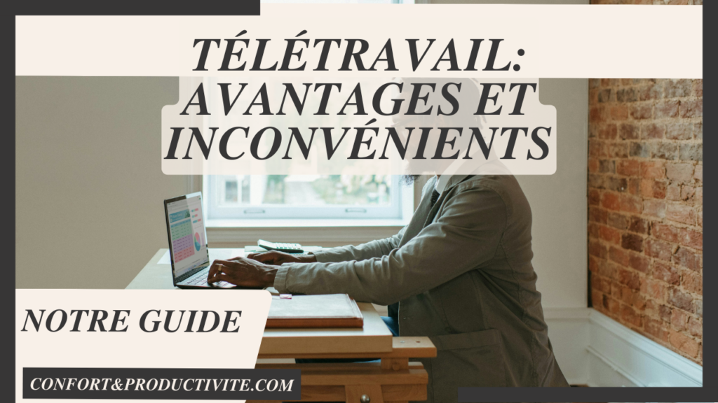 télétravail avantages et inconvénients image principale